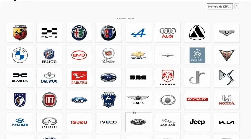 accès complet aux identifiants automobiles